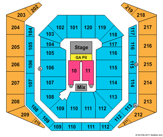 Mizzou Sports Arena Seating Chart
