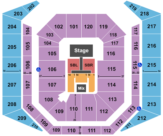 Mizzou Arena Seating Chart: Kenny Chesney