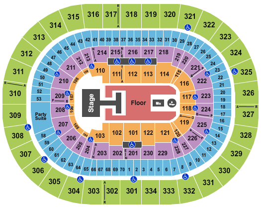 Moda Center at the Rose Quarter Seating Chart: Disney Descendants