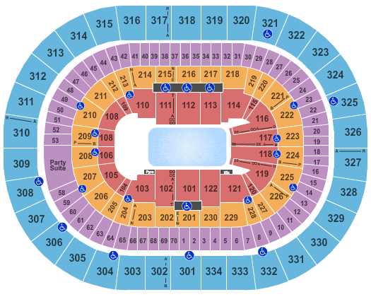 Disney On Ice Tickets | Seating Chart | Moda Center at the Rose Quarter