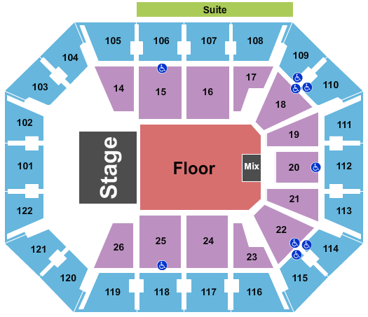 Scheels Arena Seating Chart