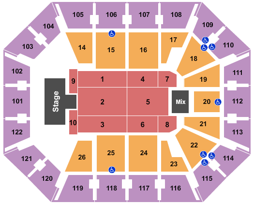 Mohegan Sun Arena - CT Seating Chart: Andrew Schulz