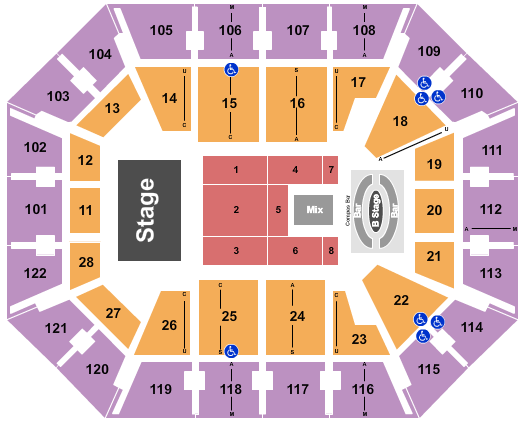 Mohegan Sun Arena - CT Seating Chart: Carin Leon