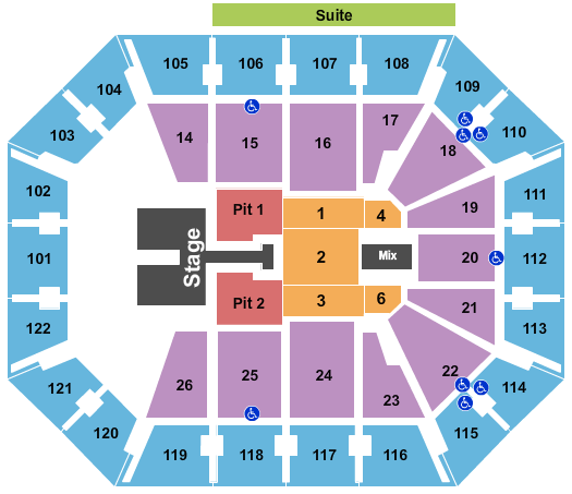 Mohegan Sun Arena - CT Seating Chart: Kelsea Ballerini