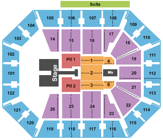 Mohegan Sun Arena - CT Seating Chart: Kelsea Ballerini