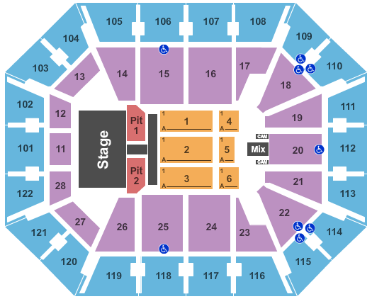 Mohegan Sun Arena - CT Seating Chart: Kenny Chesney