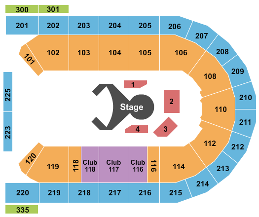 Mohegan Sun Arena at Casey Plaza Seating Chart: Cirque - Ovo