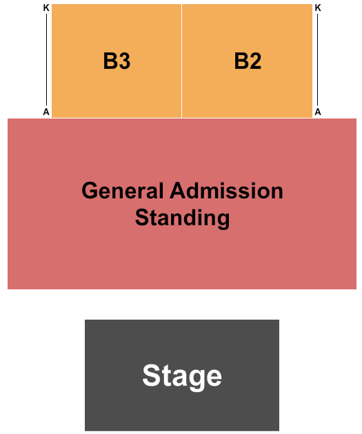 Molson Canadian Centre at Casino New Brunswick Seating Chart: GA/B2/B3