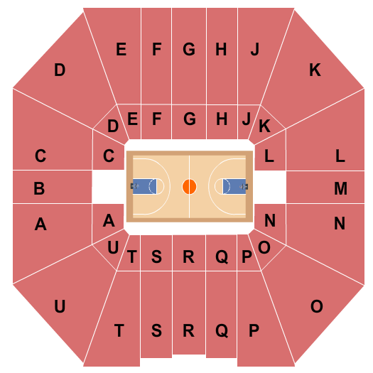 Montagne Center Seating Chart