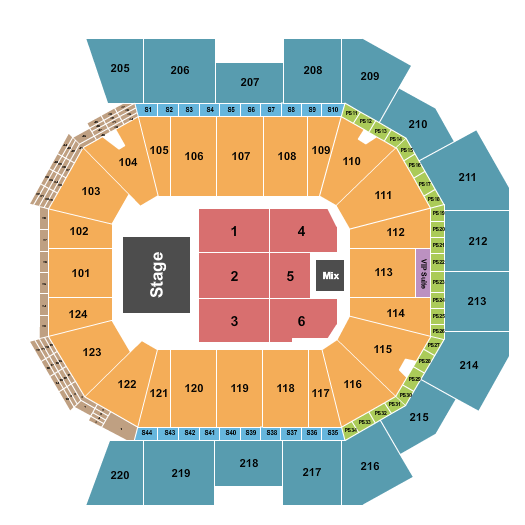 Moody Center ATX Seating Chart: Andrea Bocelli