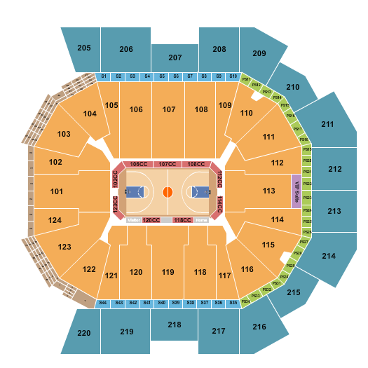 Moody Center ATX Seating Chart: Basketball -  NBA