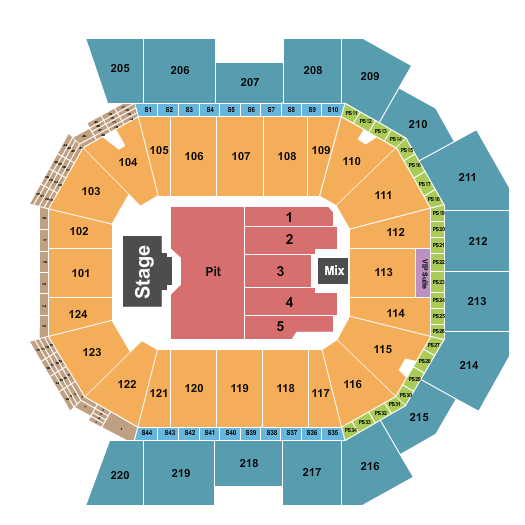 Moody Center ATX Seating Chart: Billy Strings