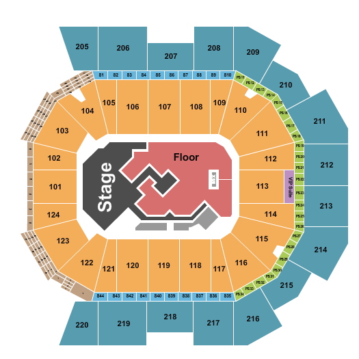Moody Center ATX Seating Chart: CMT Music Awards