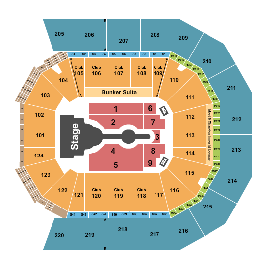 Moody Center ATX Seating Chart: Cardi B