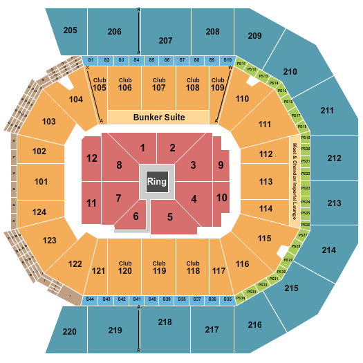 Moody Center ATX Seating Chart: Center Stage 3