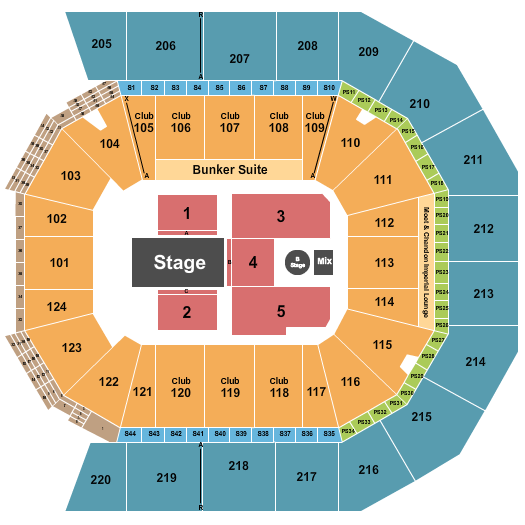 Moody Center ATX Seating Chart: Dancing with the Stars
