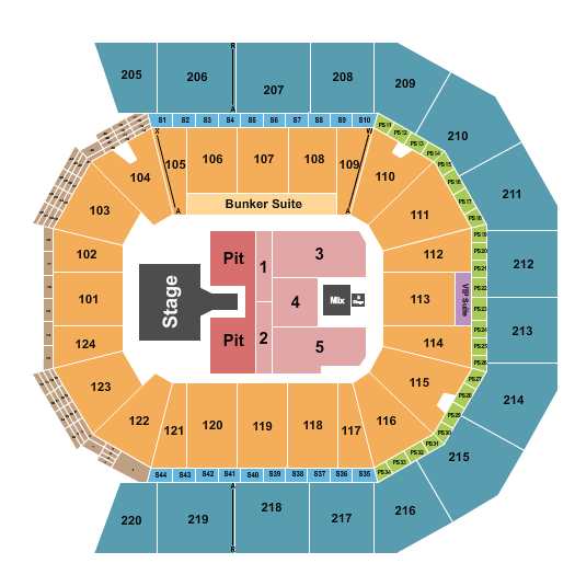 Moody Center ATX Seating Chart: Dierks Bentley