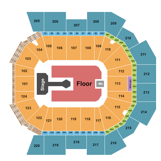 Moody Center ATX Seating Chart: Don Toliver