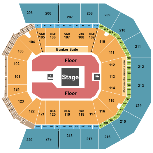 Moody Center ATX Seating Chart: Forrest Frank