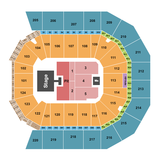 Moody Center ATX Seating Chart: Jason Aldean