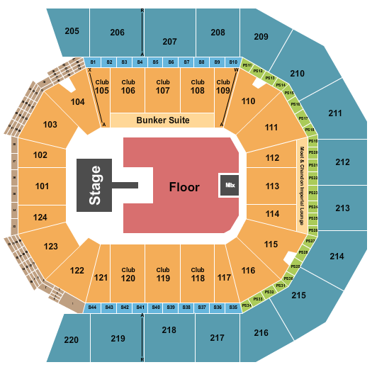 Moody Center ATX Seating Chart: Ken Carson