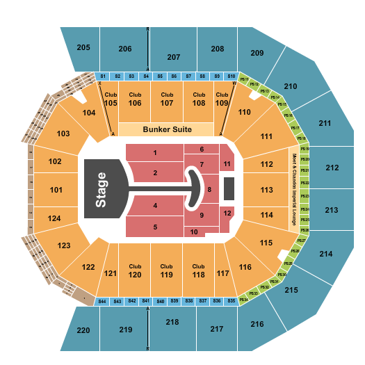 Moody Center ATX Seating Chart: Lady Gaga