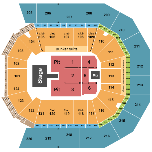 Moody Center ATX Seating Chart: Madison Beer
