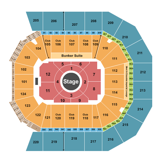 Moody Center ATX Seating Chart: Nate Bargatze