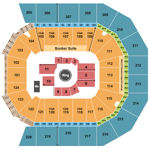 Moody Center ATX Seating Chart: PFL