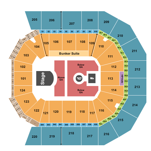 Moody Center ATX Seating Chart: Phoebe Bridgers