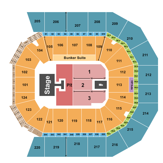 Moody Center ATX Seating Chart: RIley Green