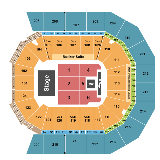 Moody Center ATX Seating Chart: Ricardo Arjona