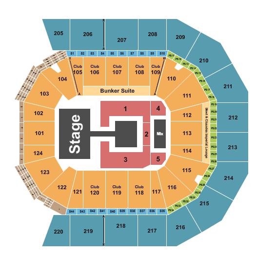 Moody Center ATX Seating Chart: Seventeen