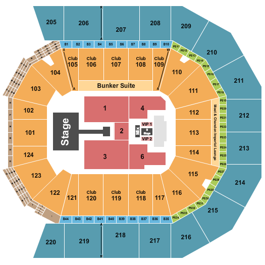 Moody Center ATX Seating Chart: Summer Walker