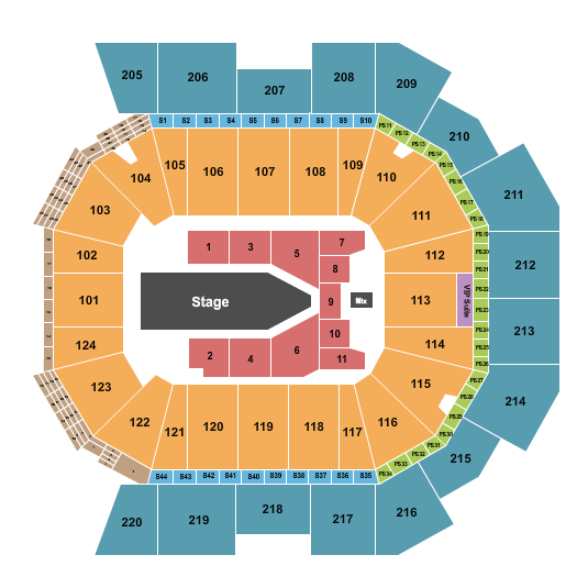 Moody Center ATX Seating Chart: The Weeknd