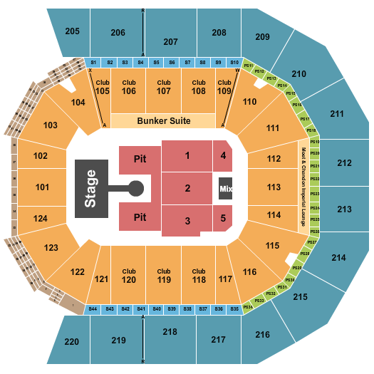Moody Center ATX Seating Chart: Weezer