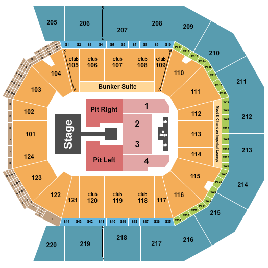 Moody Center ATX Seating Chart: sombr