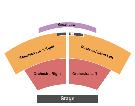 Moonlight Amphitheatre Seating Chart: Endstage