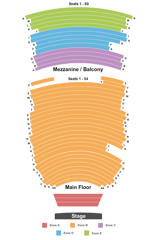 Wicked Salt Lake City Tickets | Seating Chart | Morrison ...