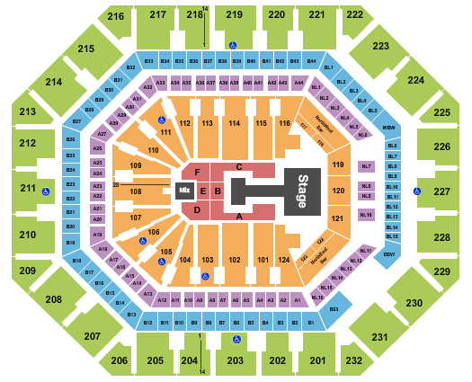 Mortgage Matchup Center Seating Chart: Katseye