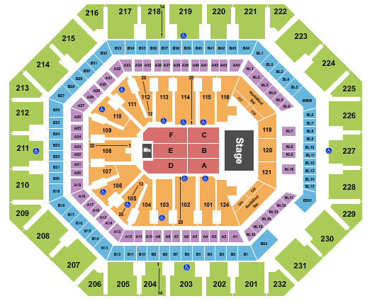 Mortgage Matchup Center Seating Chart: Marc Anthony