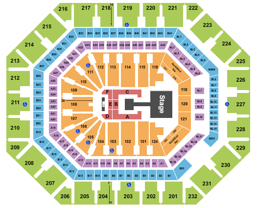 Mortgage Matchup Center Seating Chart: Le Sserafim