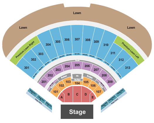 Morton Amphitheater Seating Chart: Endstage