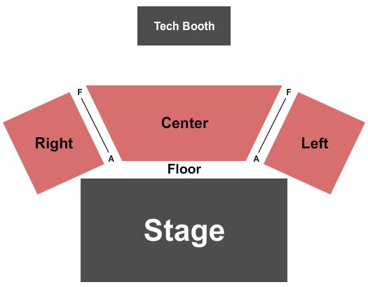 Mosesian Center for the Arts Seating Chart: Endstage