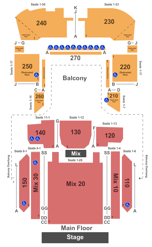 Magic City Casino Amphitheater Seating Chart
