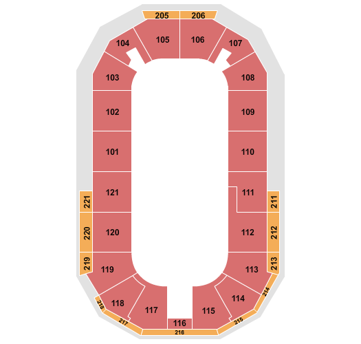 Hero Arena At Mountain America Center Seating Chart: Endurocross