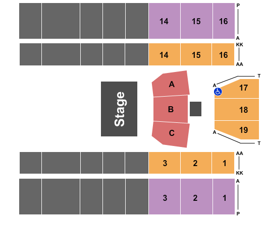 Marshall Health Network Arena Seating Chart: Sesame Street