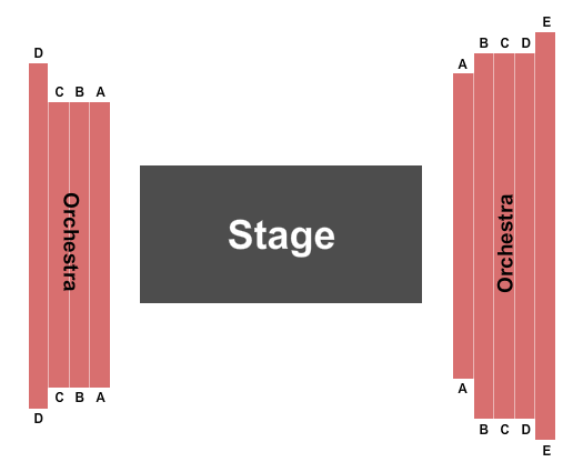 Mulitz-Gudelsky Theatre Lab at Olney Theatre Center Seating Chart: Endstage 2