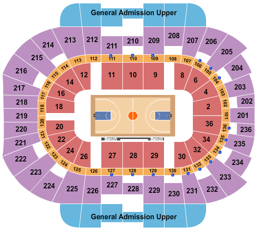 Municipal Auditorium Arena - Kansas City Map