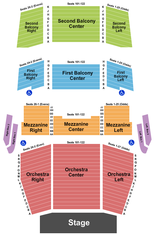Luhrs Center Seating Chart